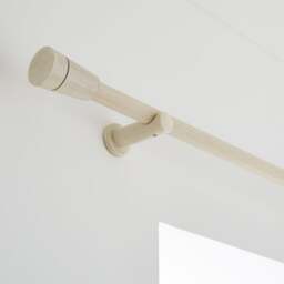 Flute Wood Curtain Pole