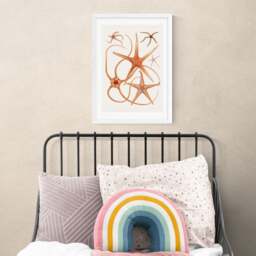 East End Prints Vintage Starfish 2 Print - thumbnail 1