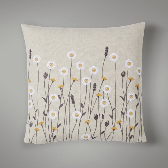 Scandi Floral Cushion Cover - image 1