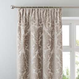 Versailles Pencil Pleat Curtains (Blackout Available) - thumbnail 1