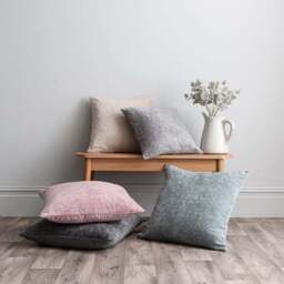 Chenille Square Cushion - thumbnail 4