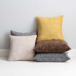 Chenille Square Cushion - thumbnail 2
