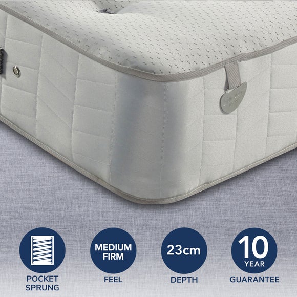 Pocketo Medium Firm 1000 Pocket Sprung Mattress - image 1