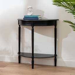 Kelna Half Moon Console Table