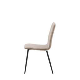 Set of 2 Wamba Velvet Dining Chairs - thumbnail 4