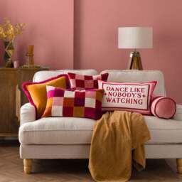 Clara Patchwork Velvet Rectangle Cushion - thumbnail 6