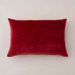 Clara Patchwork Velvet Rectangle Cushion - thumbnail 5