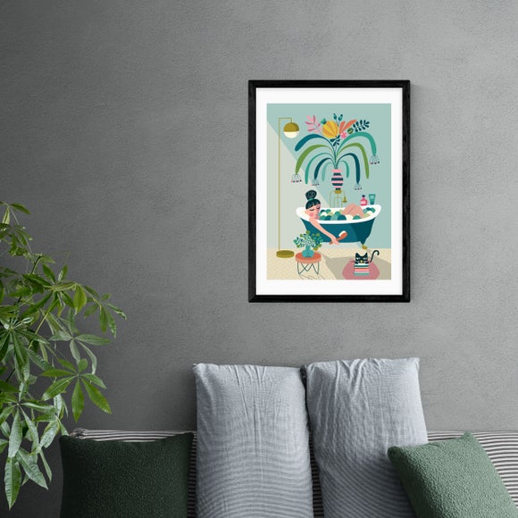 East End Prints Relaxing Bath Print - image 1