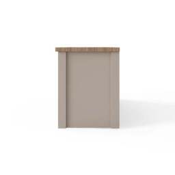"Lancaster Compact TV Unit, Grey and Oak for TVs up to 42""" - thumbnail 2