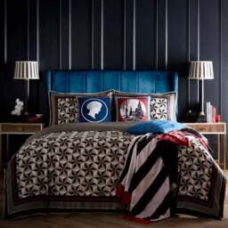 Laurence Llewelyn-Bowen Arcadia Velvet Square Cushion - thumbnail 4