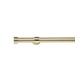 Trinity Ribbed Extendable Metal Eyelet Curtain Pole - thumbnail 2