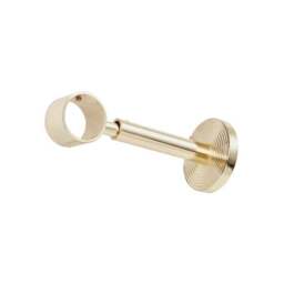 Trinity Ribbed Extendable Metal Eyelet Curtain Pole - thumbnail 3