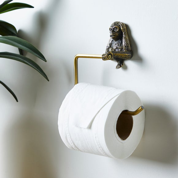 Monkey Toilet Roll Holder by Dunelm