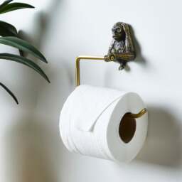 Monkey Toilet Roll Holder by Dunelm