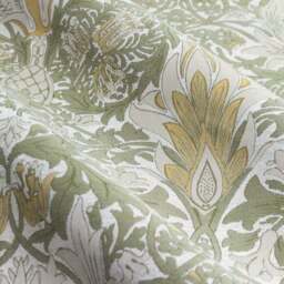 Morris & Co. Snakeshead Jacquard Pencil Pleat Curtains - thumbnail 2