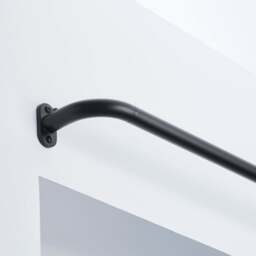 Room Darkening Extendable Metal Eyelet Curtain Pole - thumbnail 1