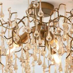 Vogue Wisteria 3 Light Flush Ceiling Light - thumbnail 5