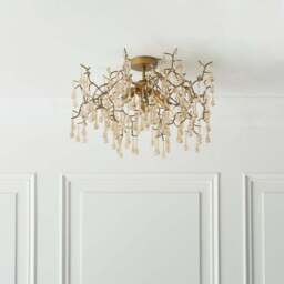Vogue Wisteria 3 Light Flush Ceiling Light - thumbnail 3