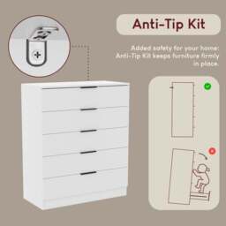 Hayes 5 Drawer Chest - thumbnail 5