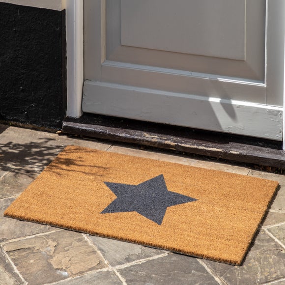 Cedar & Sage Single Star Coir Doormat - image 1