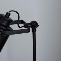 Healy Black Industrial Table Lamp - thumbnail 3