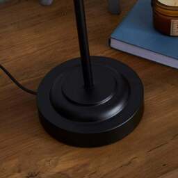 Healy Black Industrial Table Lamp - thumbnail 4
