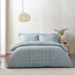 YARD Barton 100% Cotton Duvet Cover & Pillowcase Set - thumbnail 1