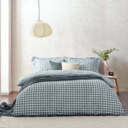 YARD Barton 100% Cotton Duvet Cover & Pillowcase Set - thumbnail 4