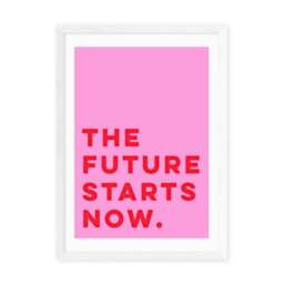 East End Prints The Future Starts Now Print - thumbnail 2