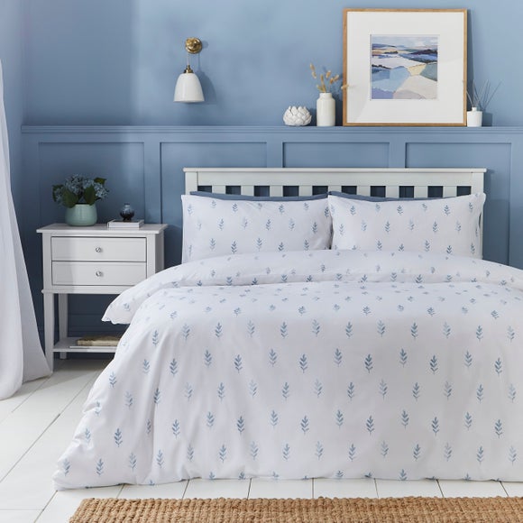 Harper Stem Floral 144 Thread Count 100% Cotton Duvet Cover & Pillowcase Set - image 1