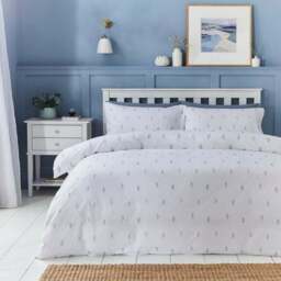 Harper Stem Floral 144 Thread Count 100% Cotton Duvet Cover & Pillowcase Set - thumbnail 3
