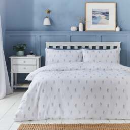 Harper Stem Floral 144 Thread Count 100% Cotton Duvet Cover & Pillowcase Set - thumbnail 1