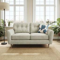 Sven Chunky Chenille 2 Seater Sofa - thumbnail 1