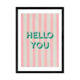 East End Prints Hello You Striped Print - thumbnail 2