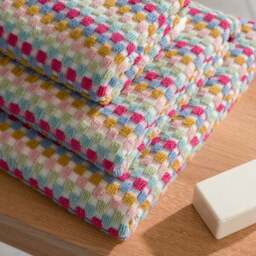 Rice Weave Cotton Towel - thumbnail 3