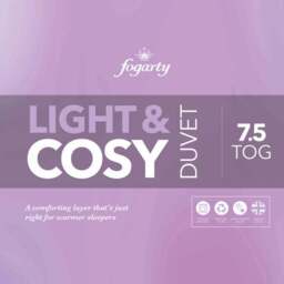 Fogarty Light & Cosy 7.5 Tog Duvet - thumbnail 2