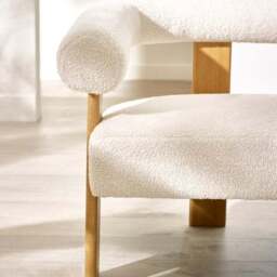 Freya Boucle 2 Seater Sofa - thumbnail 3