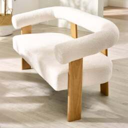 Freya Boucle 2 Seater Sofa - thumbnail 2