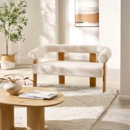 Freya Boucle 2 Seater Sofa - thumbnail 1