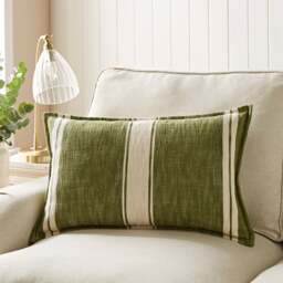 Churchgate Mallory Striped Rectangular Cushion - thumbnail 1