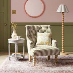Arianna Linford Stripe Armchair - thumbnail 1