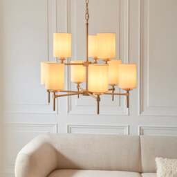 Toulouse 9 Light Adjustable Pendant Light