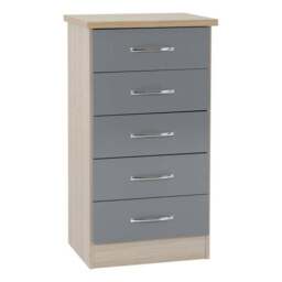 Nevada Slim 5 Drawer Chest - thumbnail 2