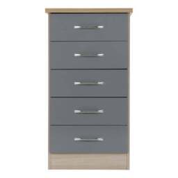 Nevada Slim 5 Drawer Chest - thumbnail 3