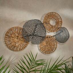 Artisan Leaf Indoor Outdoor Wall Art - thumbnail 1