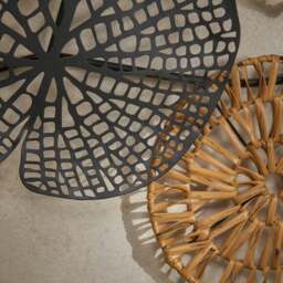 Artisan Leaf Indoor Outdoor Wall Art - thumbnail 3