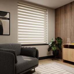 Swish Day and Night Room Darkening Made to Measure Roller Blind - thumbnail 3