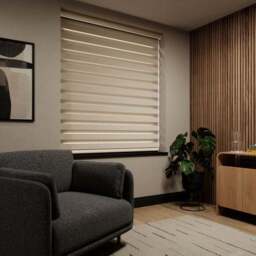 Swish Day and Night Room Darkening Made to Measure Roller Blind - thumbnail 4