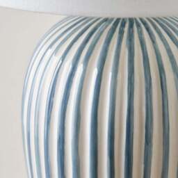 Pacific Lifestyle Cannes Striped Table Lamp - thumbnail 3