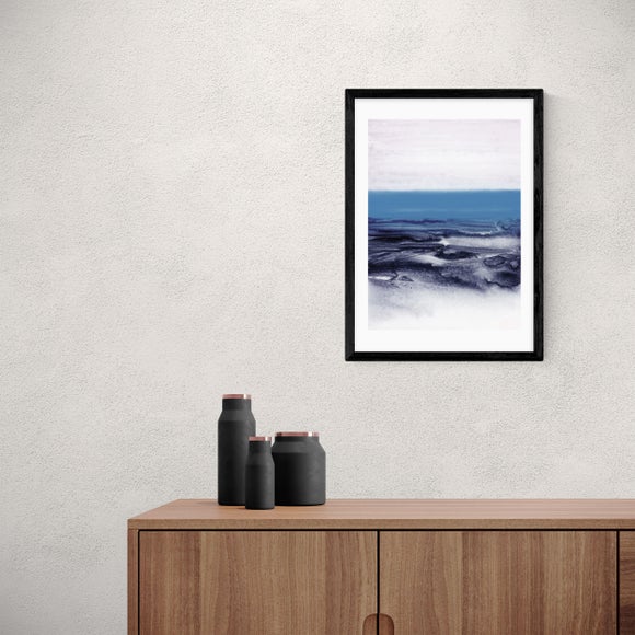 East End Prints Watercolor Landscape Blue Print - image 1